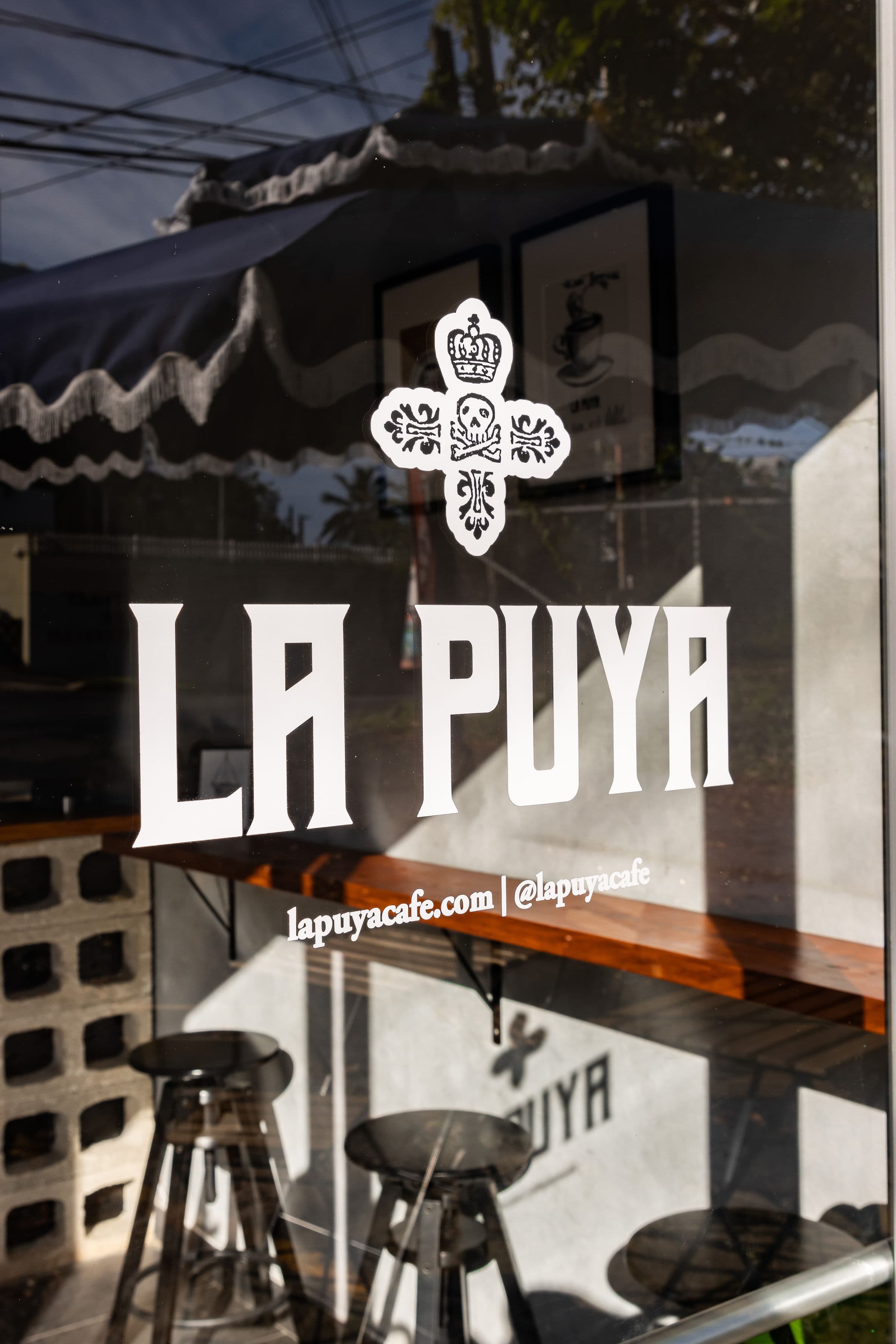 La Puya Café storefront in Trujillo Alto